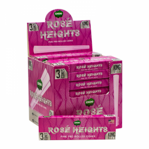Endo Rose Heights Pink Pre-rolled Cones - (Display of 24)